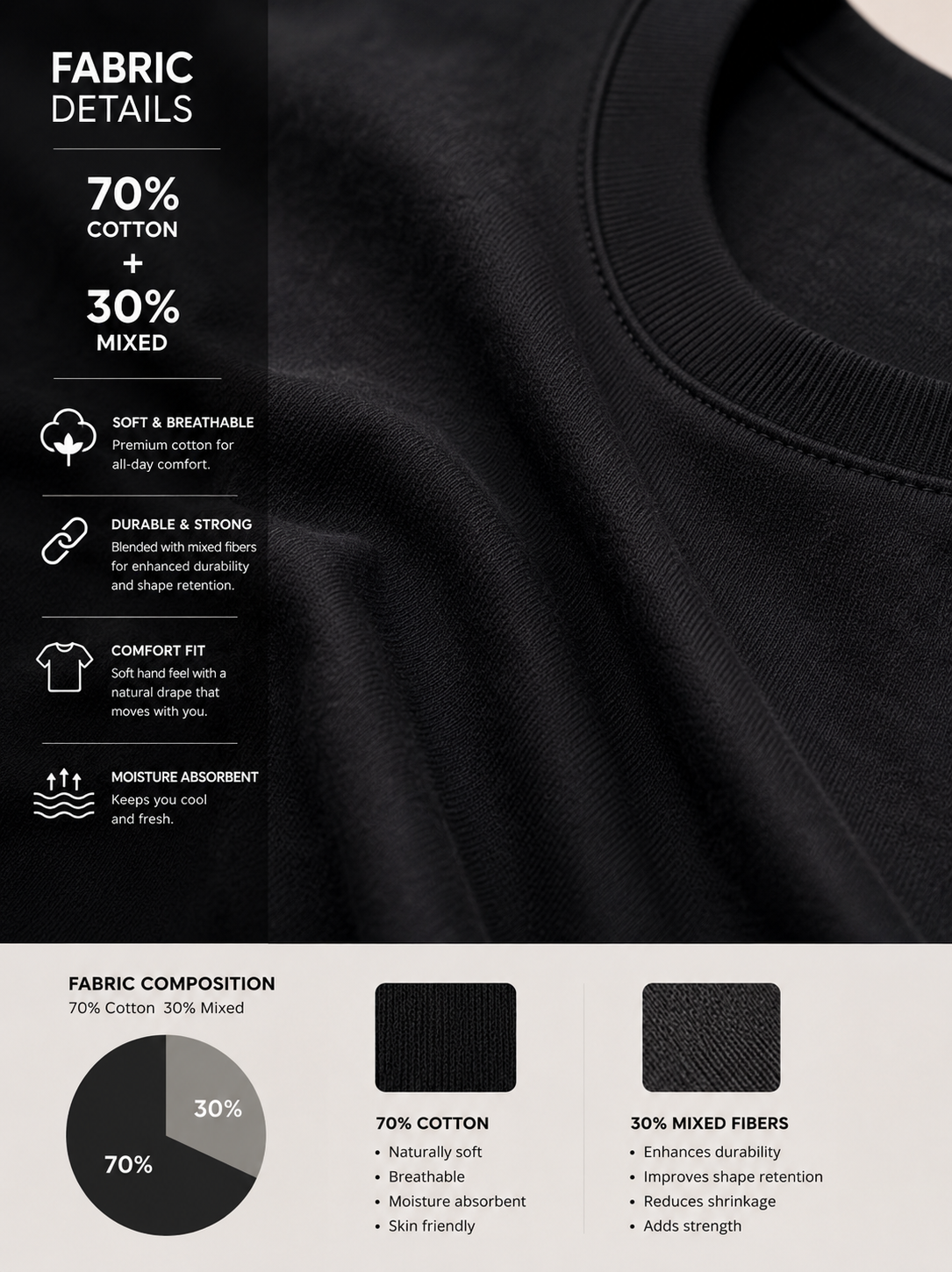 RINO7 Men’s Regular Fit Graphic T-Shirt