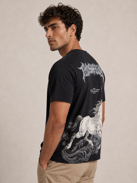 RINO7 Men’s Regular Fit Graphic T-Shirt - RINO7