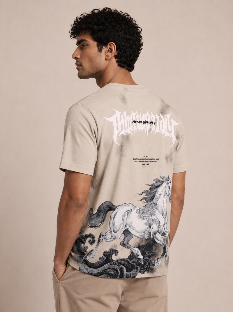 RINO7 Men’s Regular Fit Graphic T-Shirt - RINO7