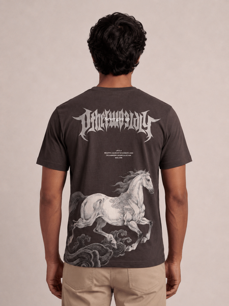 RINO7 Men’s Regular Fit Graphic T-Shirt - RINO7