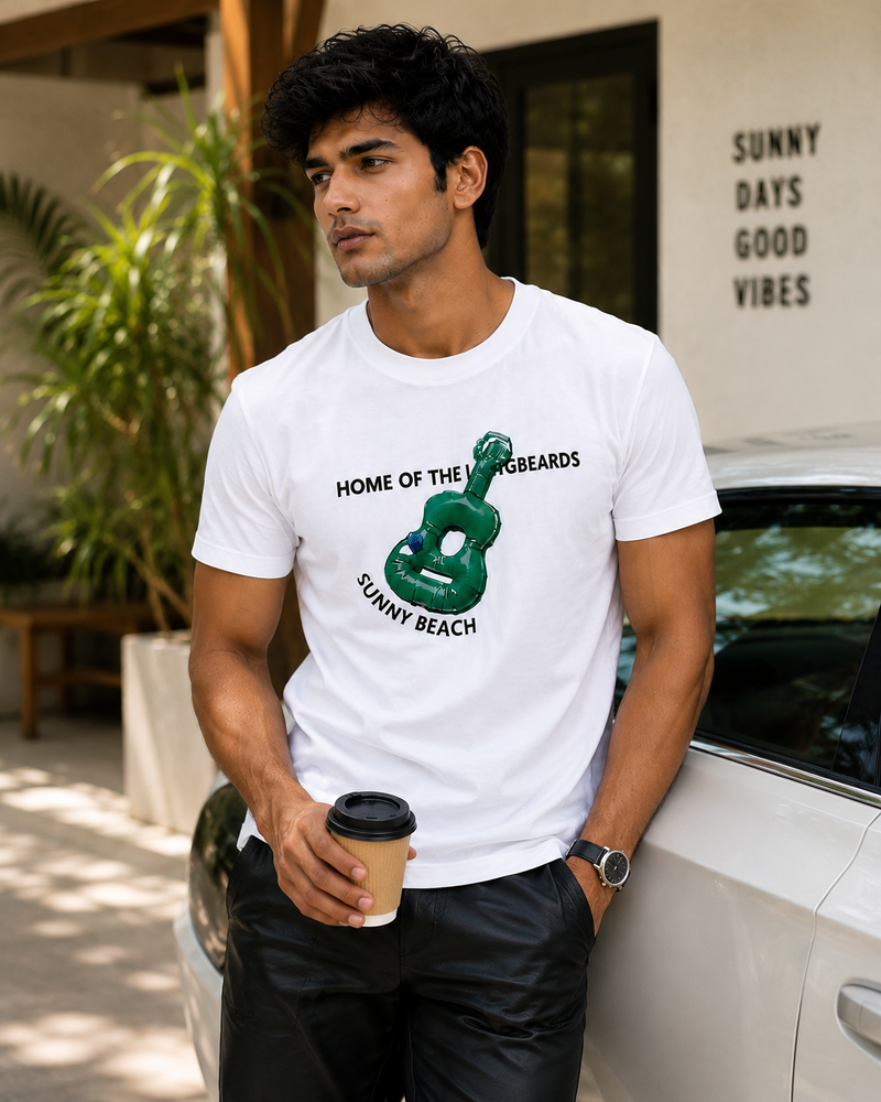 RINO7 Men’s Soft Cotton Regular Fit T-Shirt - RINO7