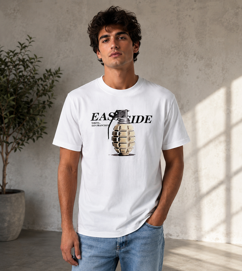 RINO7 Streetline Regular Fit T-Shirt - RINO7