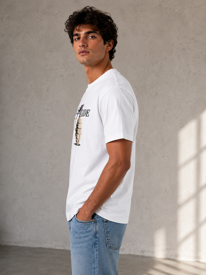 RINO7 Streetline Regular Fit T-Shirt - RINO7