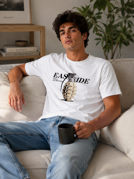 RINO7 Streetline Regular Fit T-Shirt - RINO7