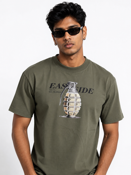 RINO7 Streetline Regular Fit T-Shirt - RINO7