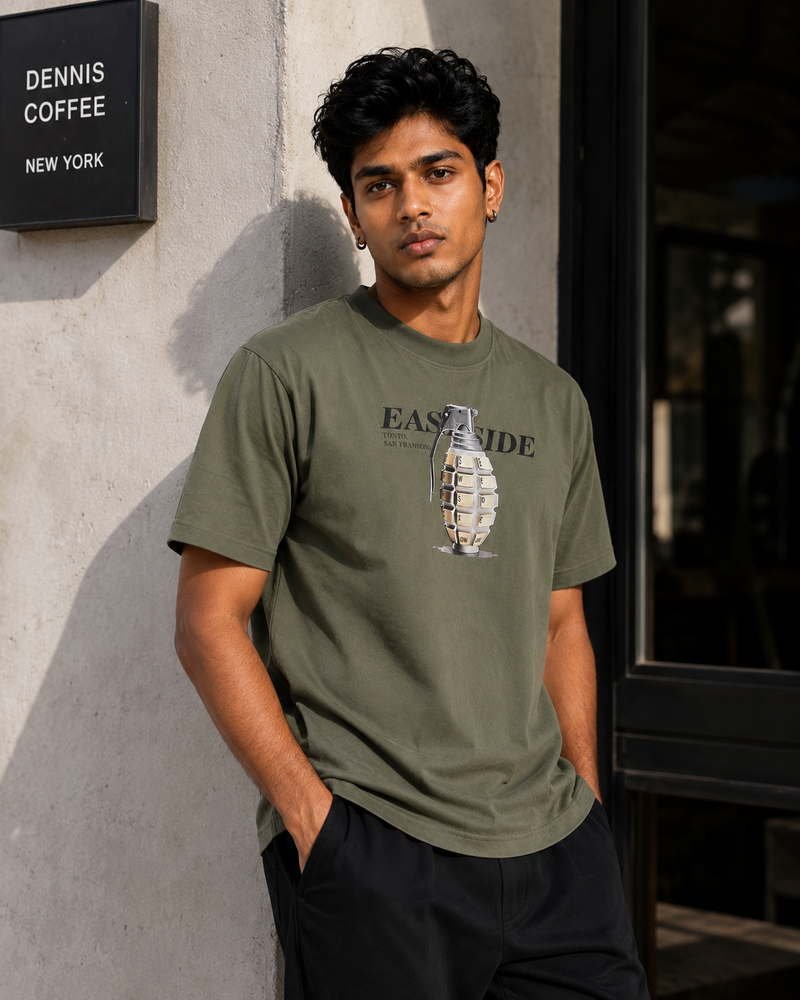 RINO7 Streetline Regular Fit T-Shirt - RINO7