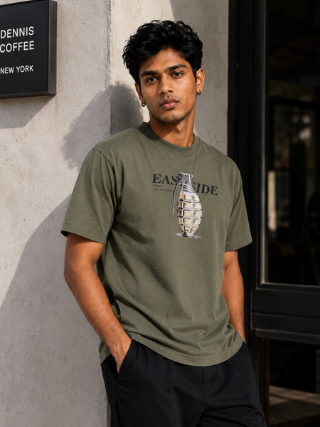 RINO7 Streetline Regular Fit T-Shirt - RINO7
