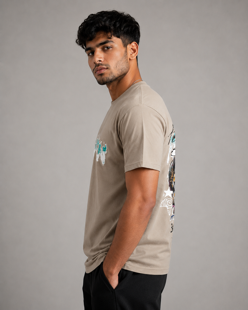 RINO7 Street Mind Regular Fit Tee - RINO7