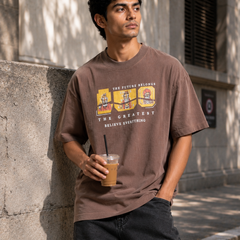 RINO7 Bold Graphic Oversized T-Shirt - RINO7