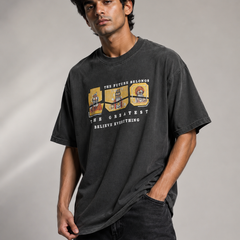 RINO7 Bold Graphic Oversized T-Shirt - RINO7