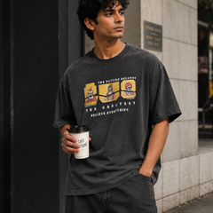 RINO7 Bold Graphic Oversized T-Shirt - RINO7