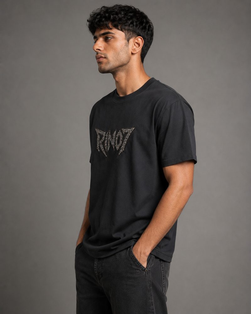 RINO7 Men’s Regular Fit Premium Cotton T-Shirt - RINO7