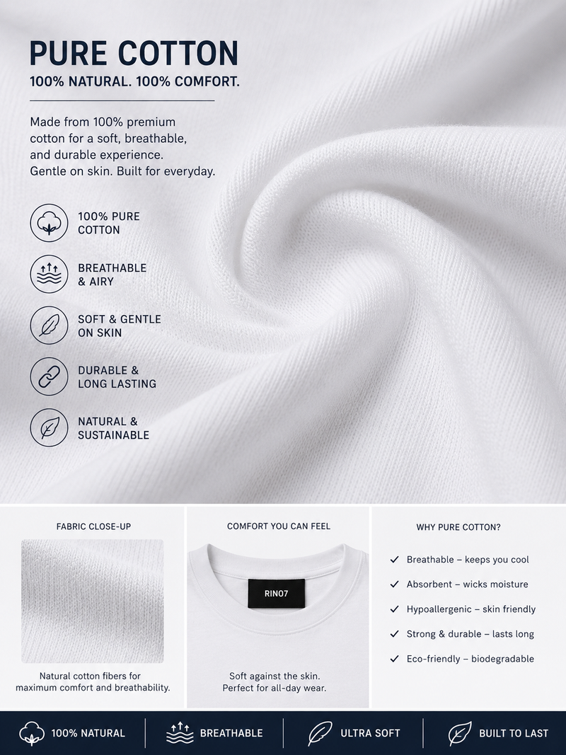 RINO7 Built Different Men’s Regular Fit Tee - RINO7