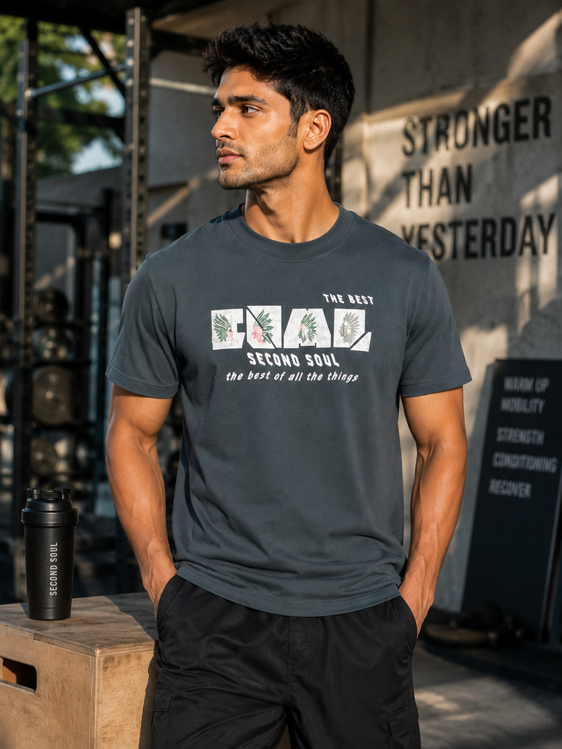 RINO7 Fresh Mode Regular Fit T-Shirt