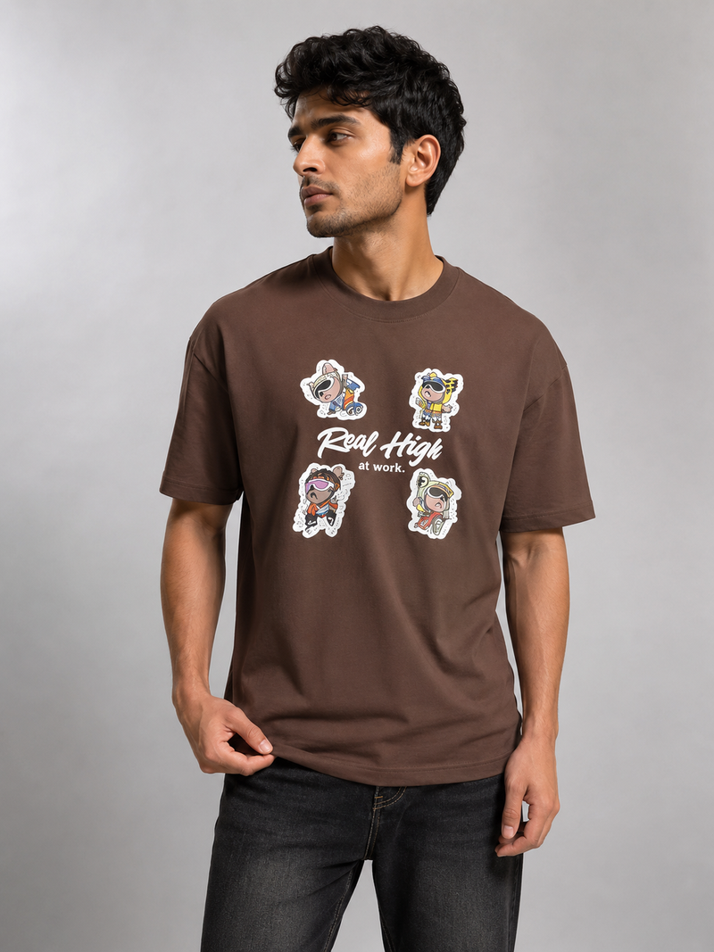 RINO7 Clean Street Regular Fit T-Shirt - RINO7