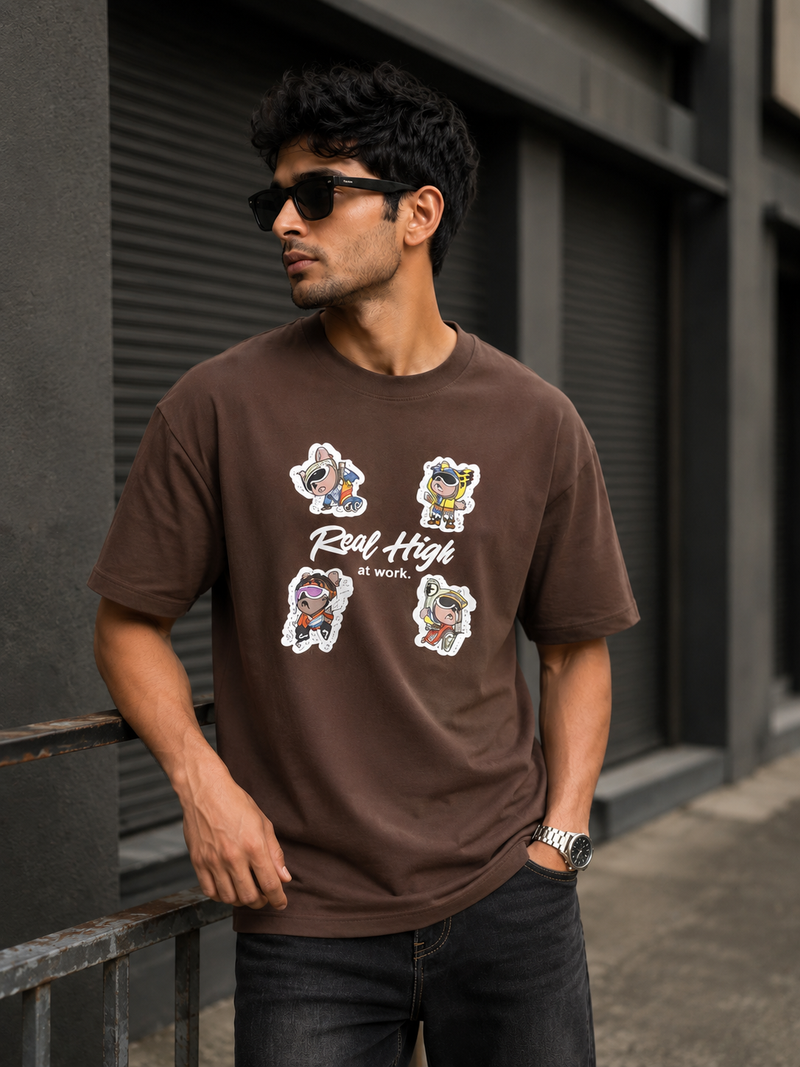 RINO7 Clean Street Regular Fit T-Shirt - RINO7
