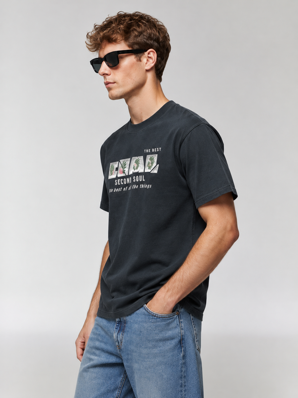 RINO7 Fresh Mode Regular Fit T-Shirt