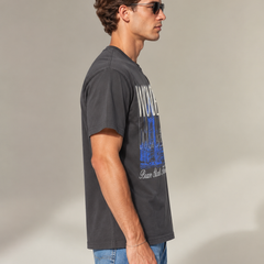 RINO7 Signature Street Regular Fit Cotton Tee