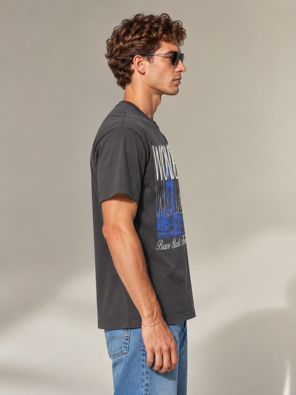 RINO7 Signature Street Regular Fit Cotton Tee