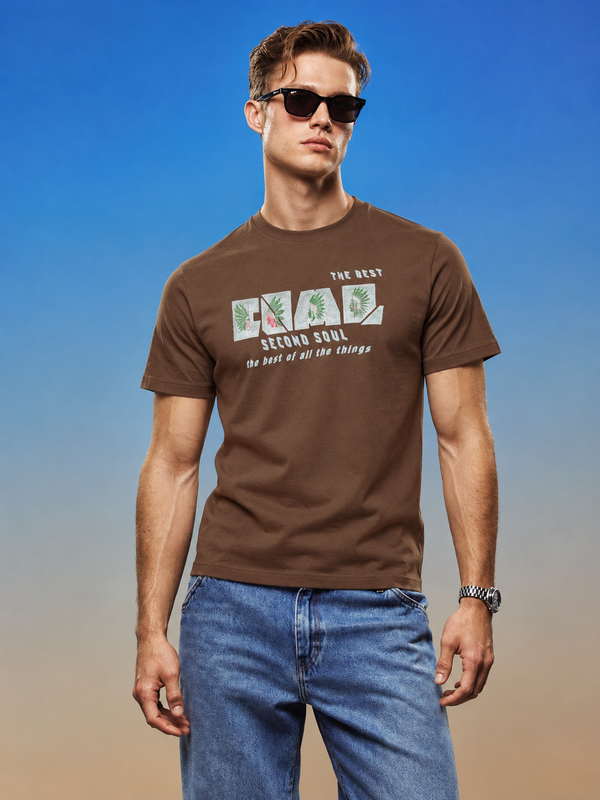 RINO7 Fresh Mode Regular Fit T-Shirt