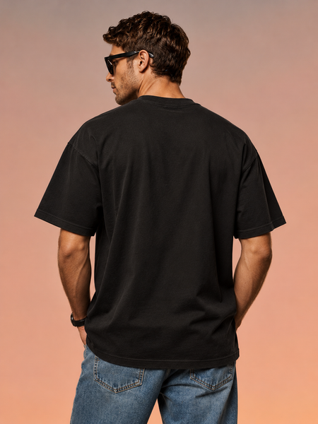 Rino7 Men’s Oversized Streetwear T-shirt