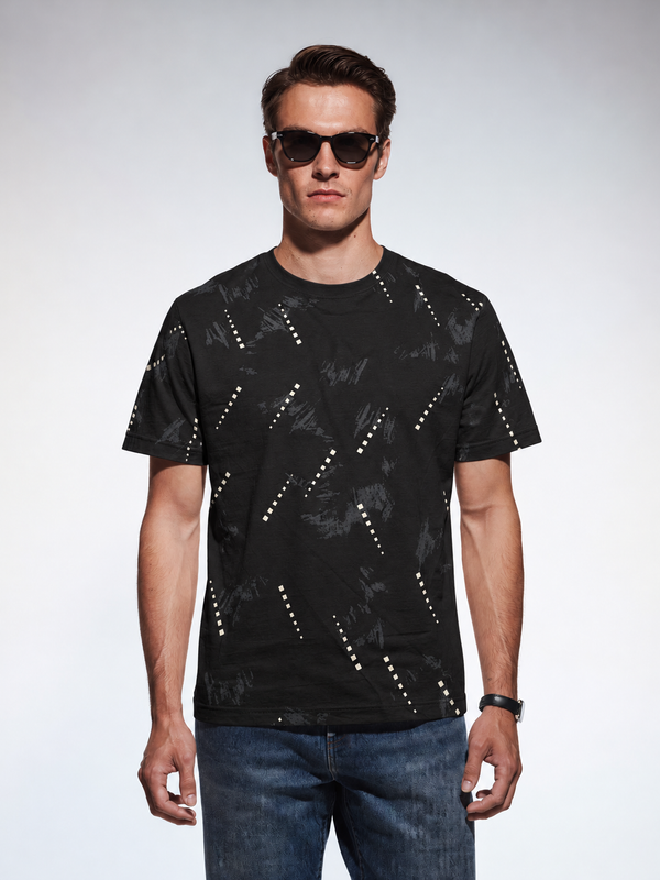 RINO7 Street Form Regular Fit Tee