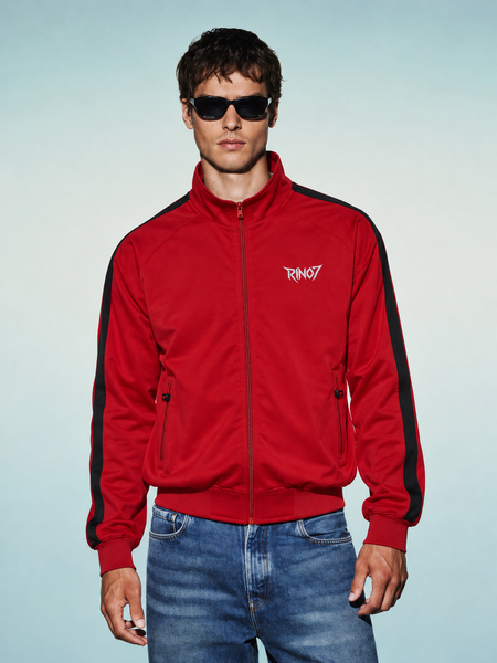 red jacket