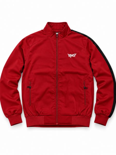 red jacket