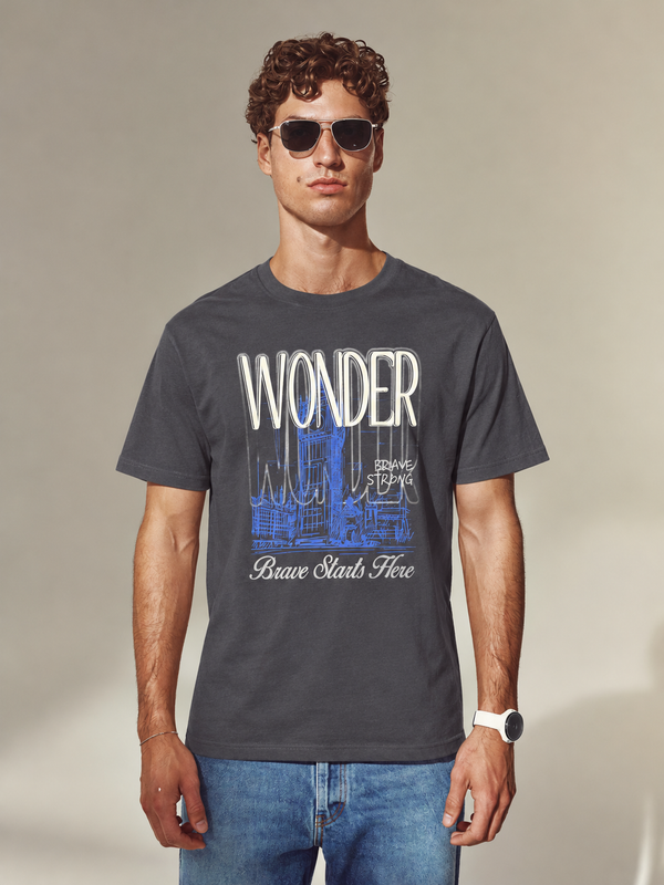 RINO7 Signature Street Regular Fit Cotton Tee