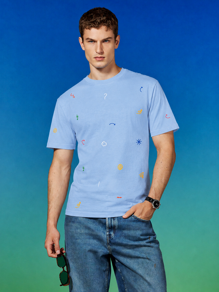 RINO7 Everyday Rebel Regular Fit Tee