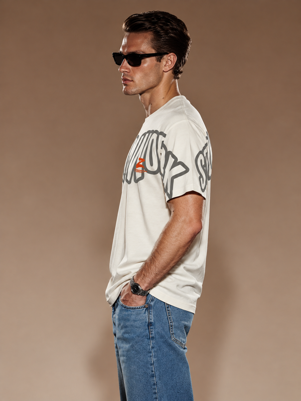 RINO7 Street Form Regular Fit Tee