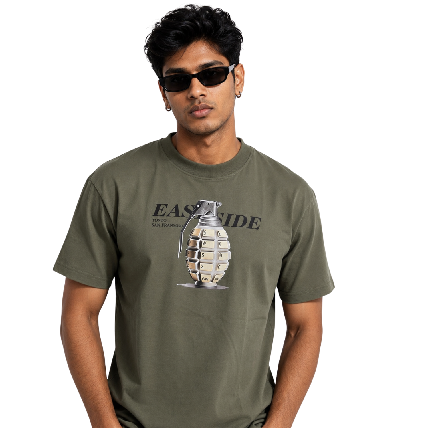 RINO7 Streetline Regular Fit T-Shirt