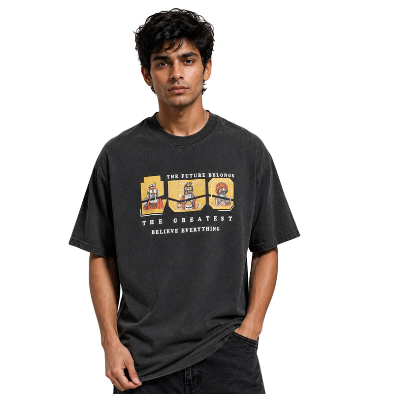 RINO7 Bold Graphic Oversized T-Shirt - RINO7