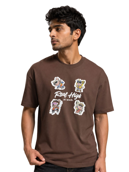 RINO7 Clean Street Regular Fit T-Shirt - RINO7