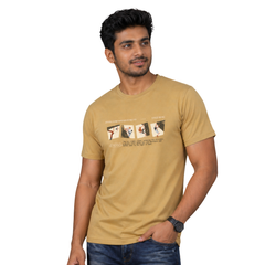 RINO7 Built Different Streetwear Regular Fit T-Shirt - RINO7