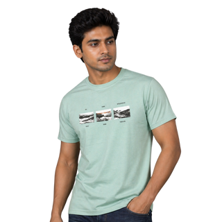 RINO7 Built Different Streetwear Regular Fit T-Shirt