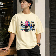 Rino7 Men’s Oversized Streetwear T-shirt - RINO7