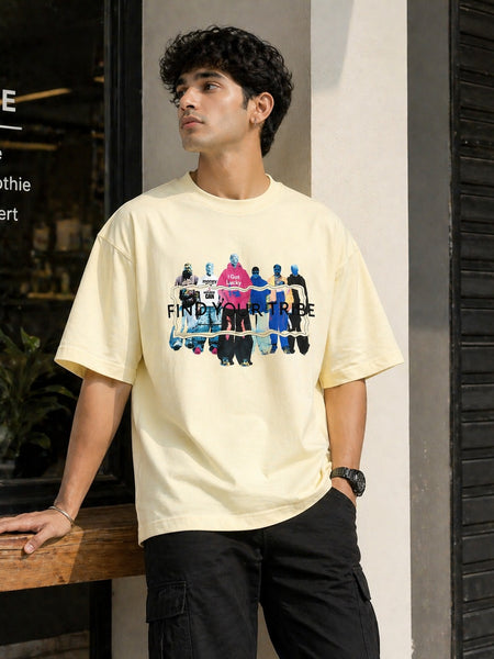 Rino7 Men’s Oversized Streetwear T-shirt - RINO7