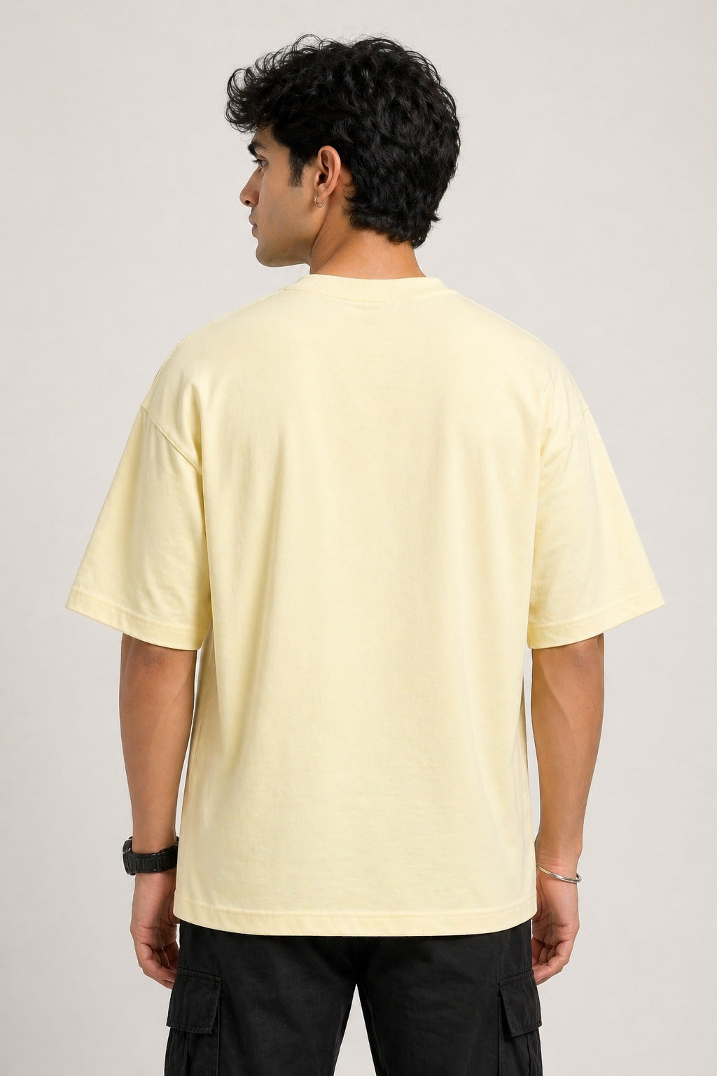 Rino7 Men’s Oversized Streetwear T-shirt