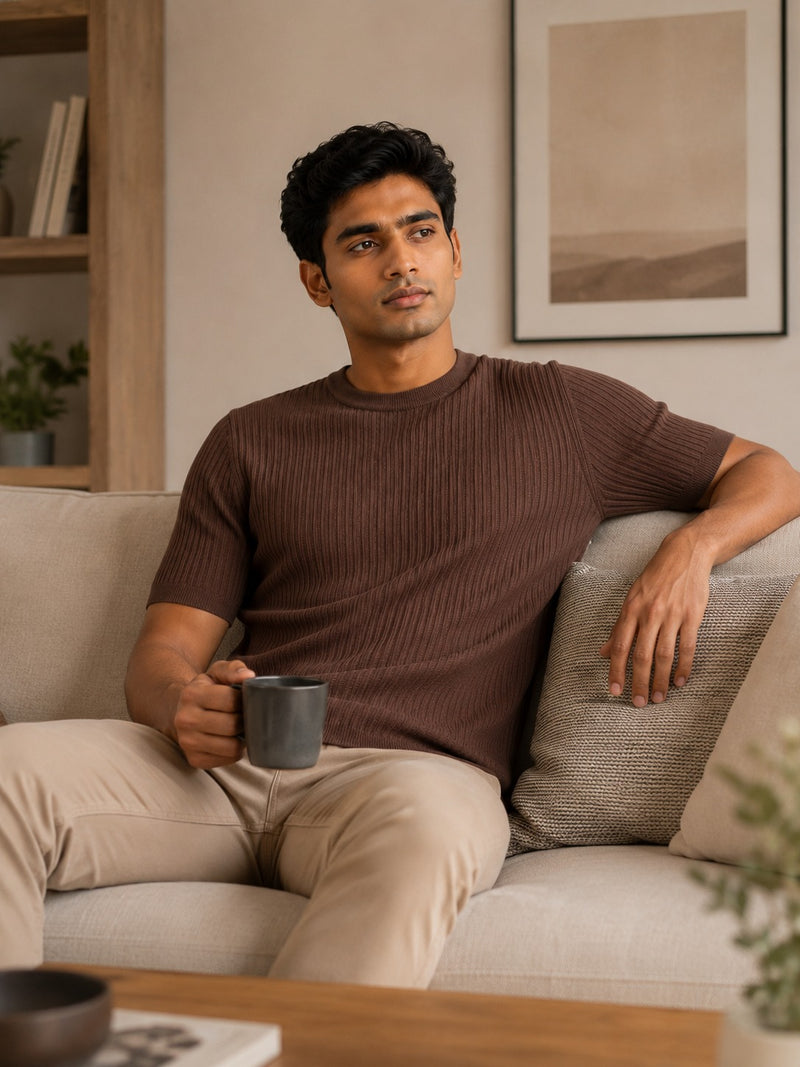 RINO7 Clean Street Regular Fit T-Shirt