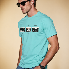 RINO7 Built Different Streetwear Regular Fit T-Shirt