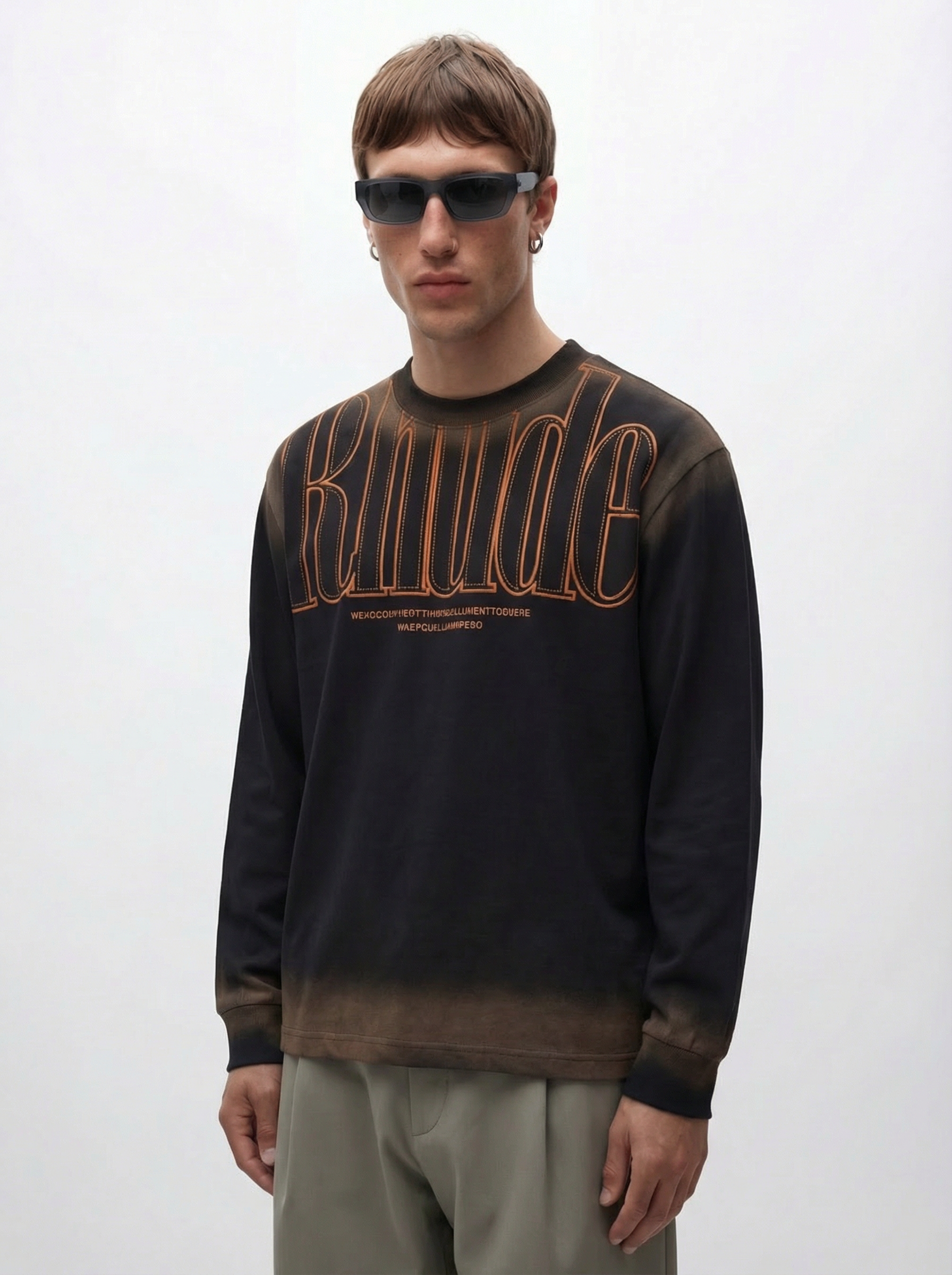 RINO7 Obsidian Ember Sweatshirt
