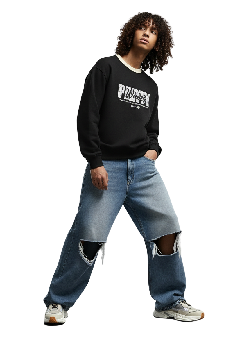 Rino7 CoastWave Retro Sweatshirt